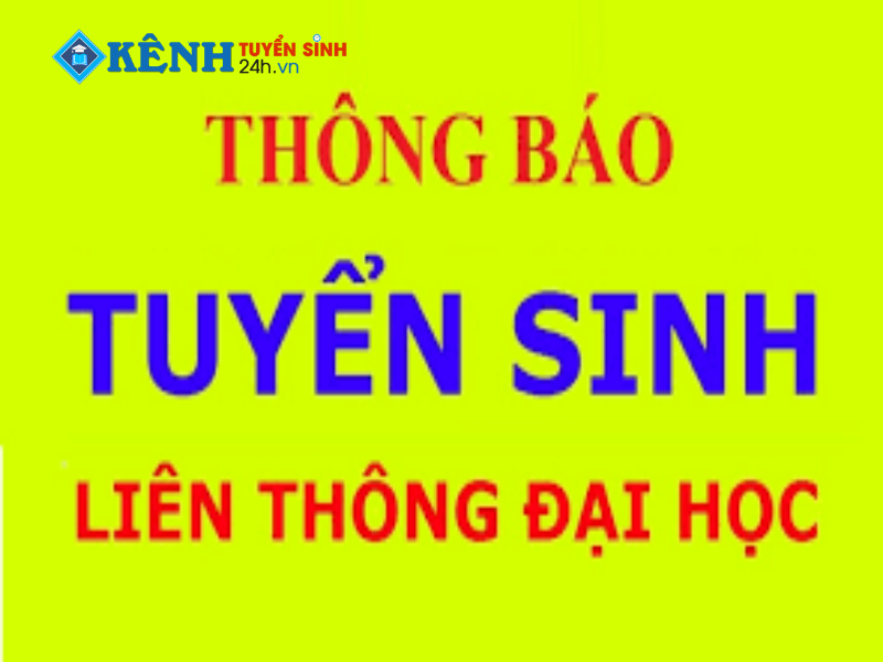 Tuyển sinh & đào tạo liên thông không giới hạn